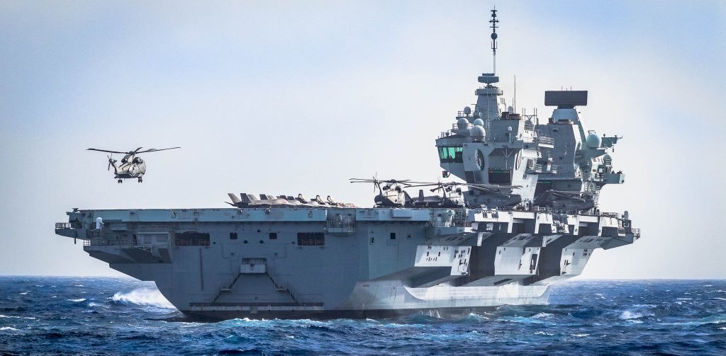 英航艦駛入菲律賓海 展現維護區域安全決心