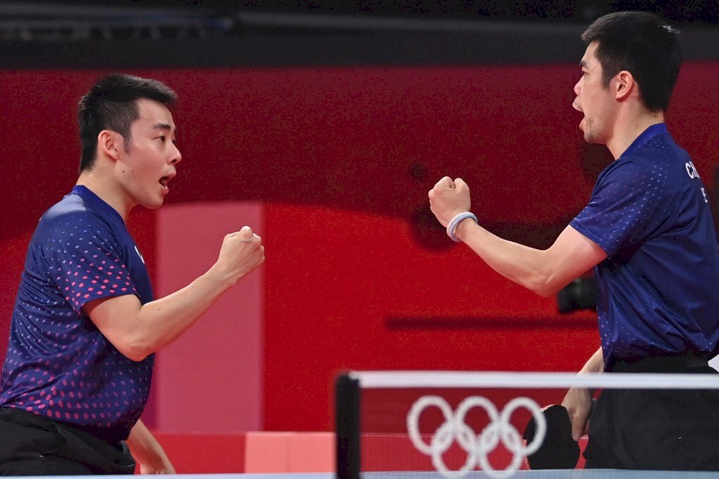 台灣桌球男團拍下克羅埃西亞   順利挺進8強