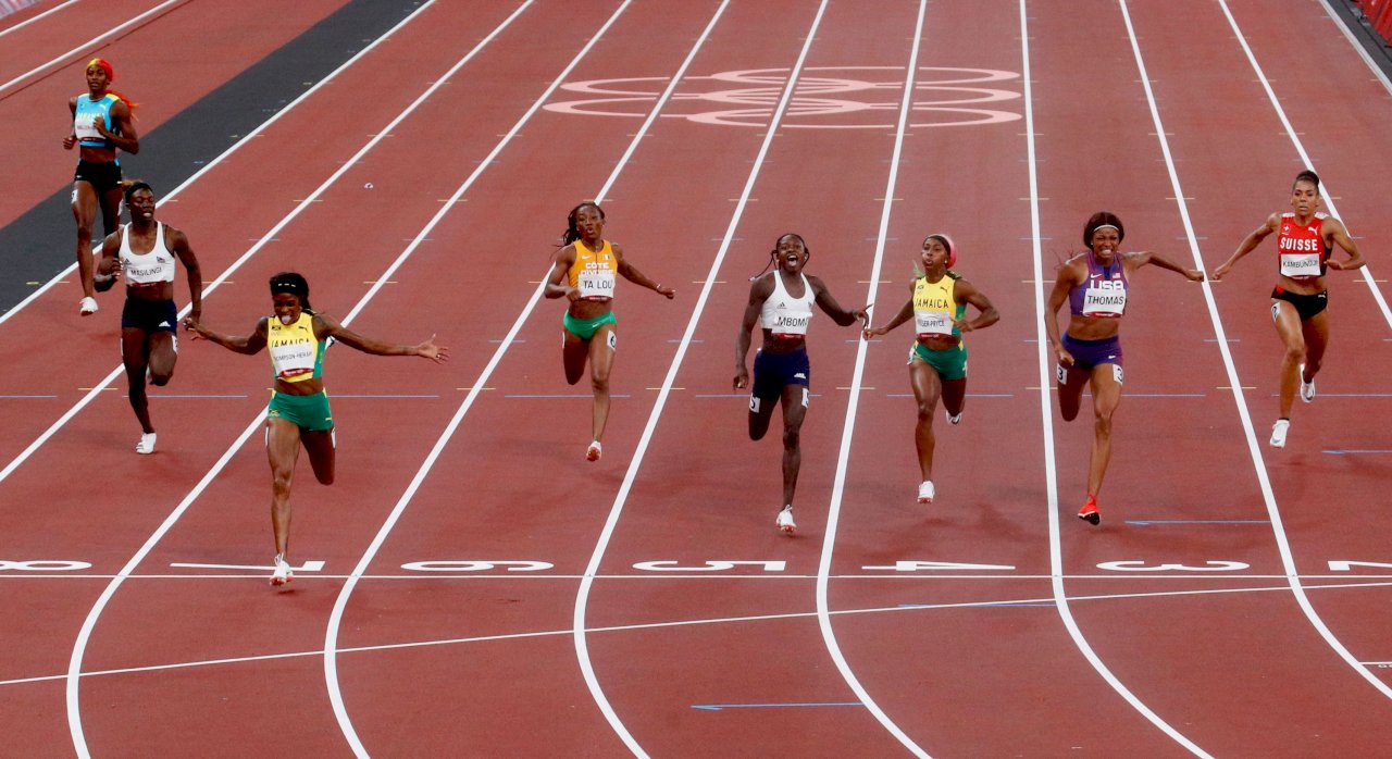 湯普森-赫拉制霸女子短跑 連兩屆奧運包辦雙金