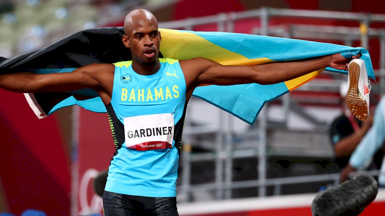 東奧男子400公尺決賽  巴哈馬選手賈迪納奪金