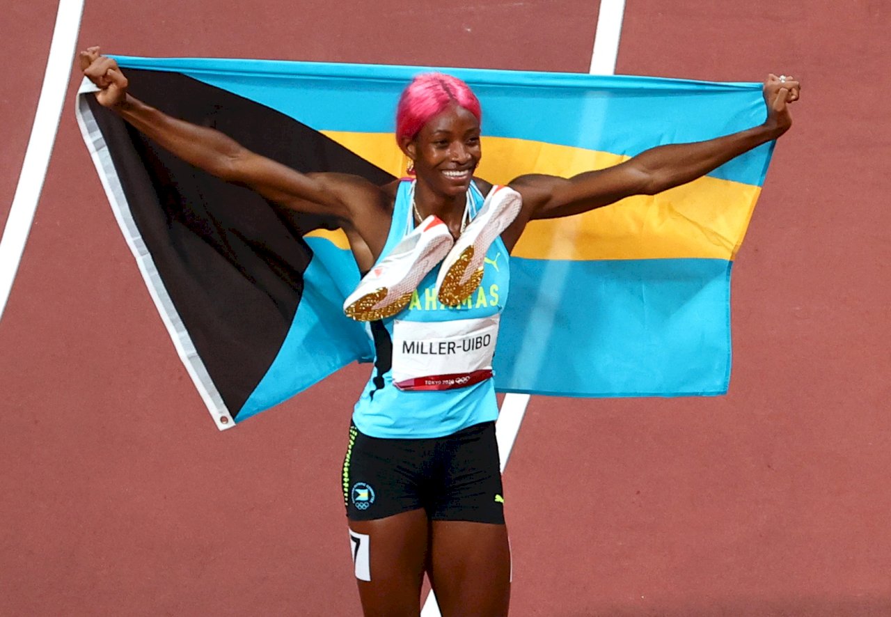 東奧女子400公尺 巴哈馬米勒-尤伊伯衛冕金牌