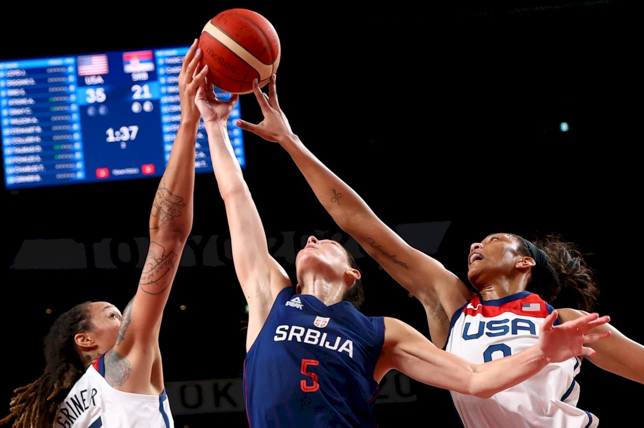 東奧女籃美國碾壓塞爾維亞闖決賽 力拚7連霸