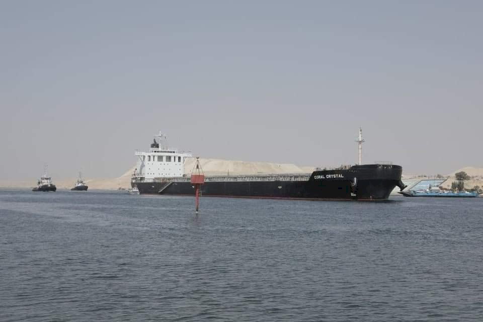 巴拿馬籍散裝貨輪擱淺蘇伊士運河 未影響運河交通