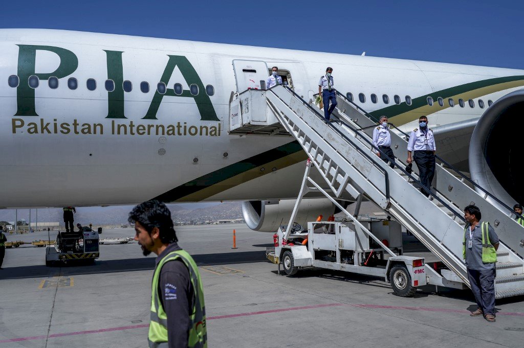 塔利班嚴厲干預 巴基斯坦航空暫停喀布爾航班