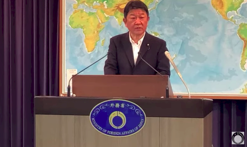 日本外務大臣茂木敏充宣布再提供台灣50萬劑AZ疫苗