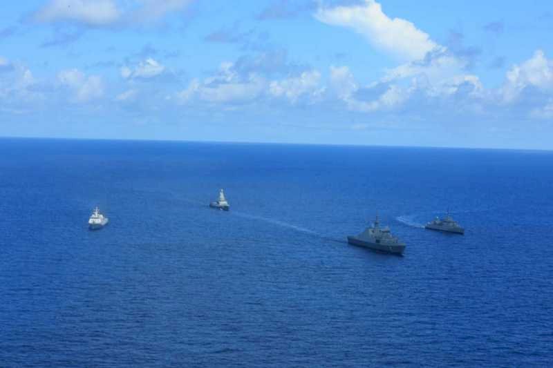 印尼新加坡海上戰鬥演習 維持南海安全