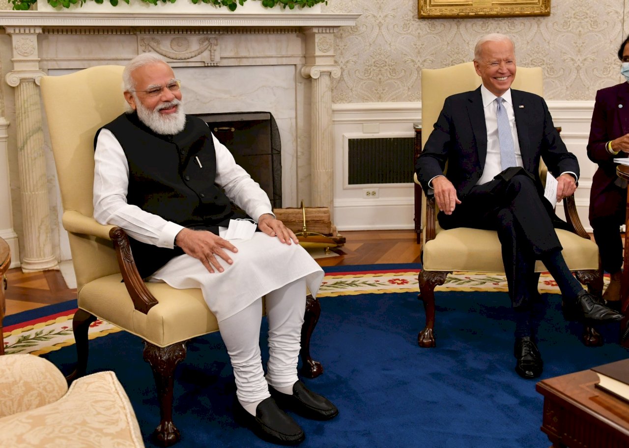 抗衡中國 拜登邀印度總理6月訪美國是訪問