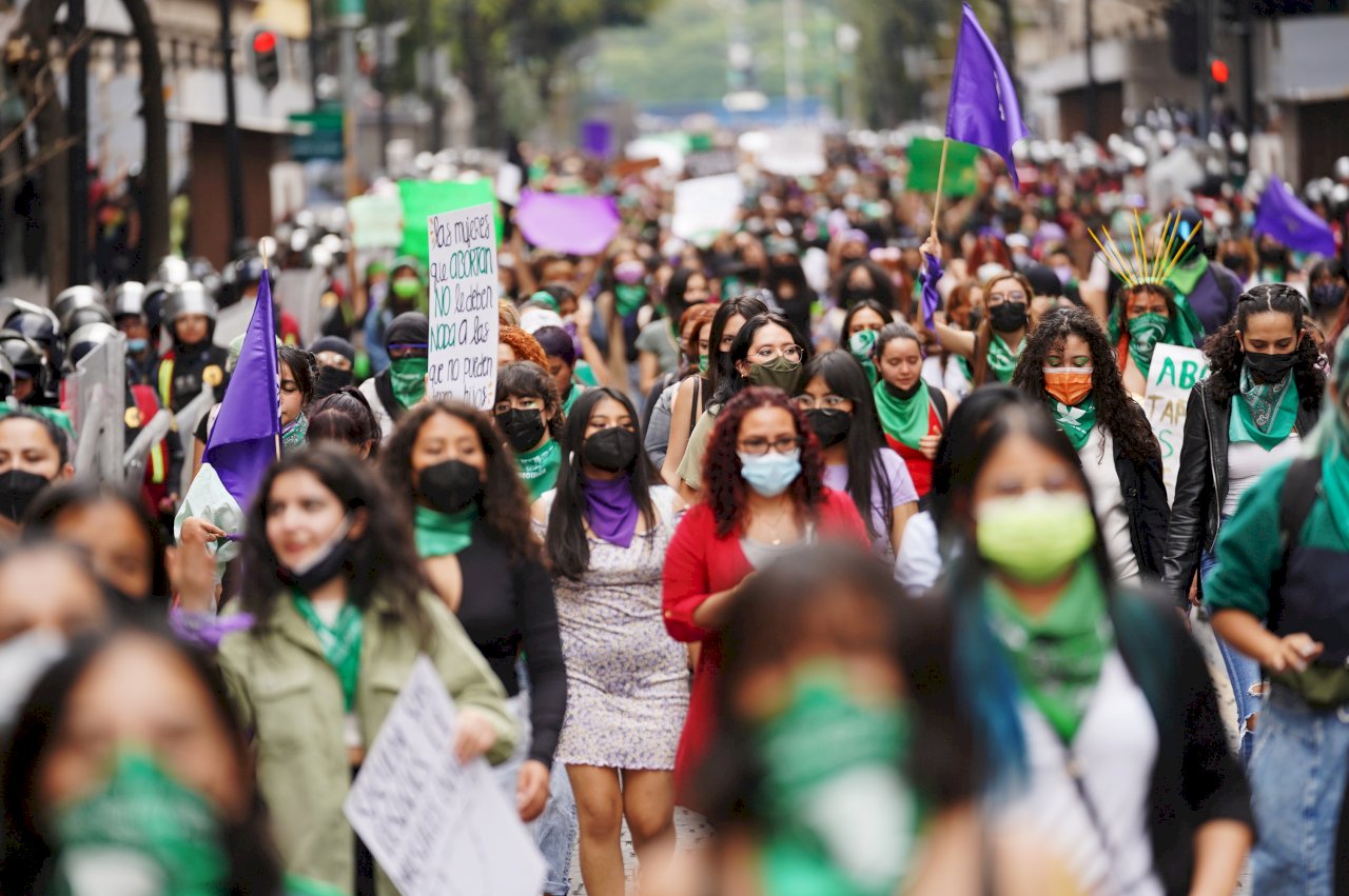 國際安全墮胎日 拉美各地示威要求合法墮胎權利