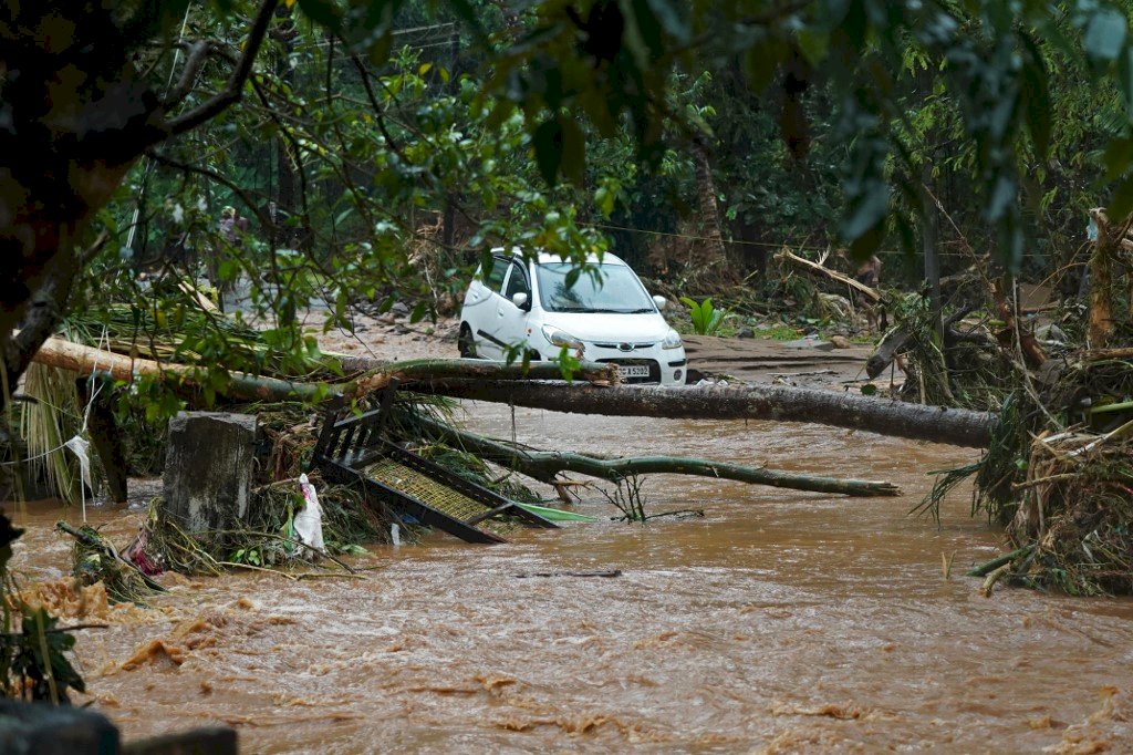印度南部暴雨成災 至少15死2千多人流離失所