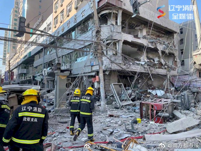 街道幾炸成廢墟！ 瀋陽一餐廳大爆炸 已知3死30多傷
