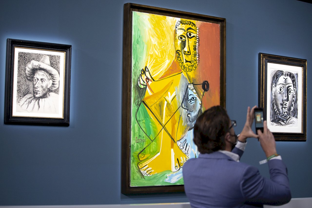 畢卡索11件作品 以近1.1億美元賣岀