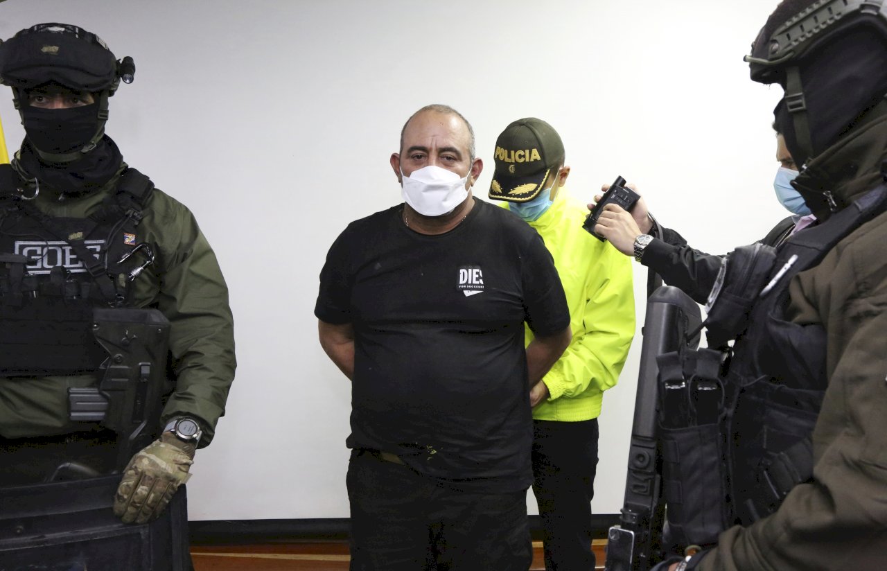 頭號毒梟奧托尼爾落網 哥倫比亞將引渡至美國