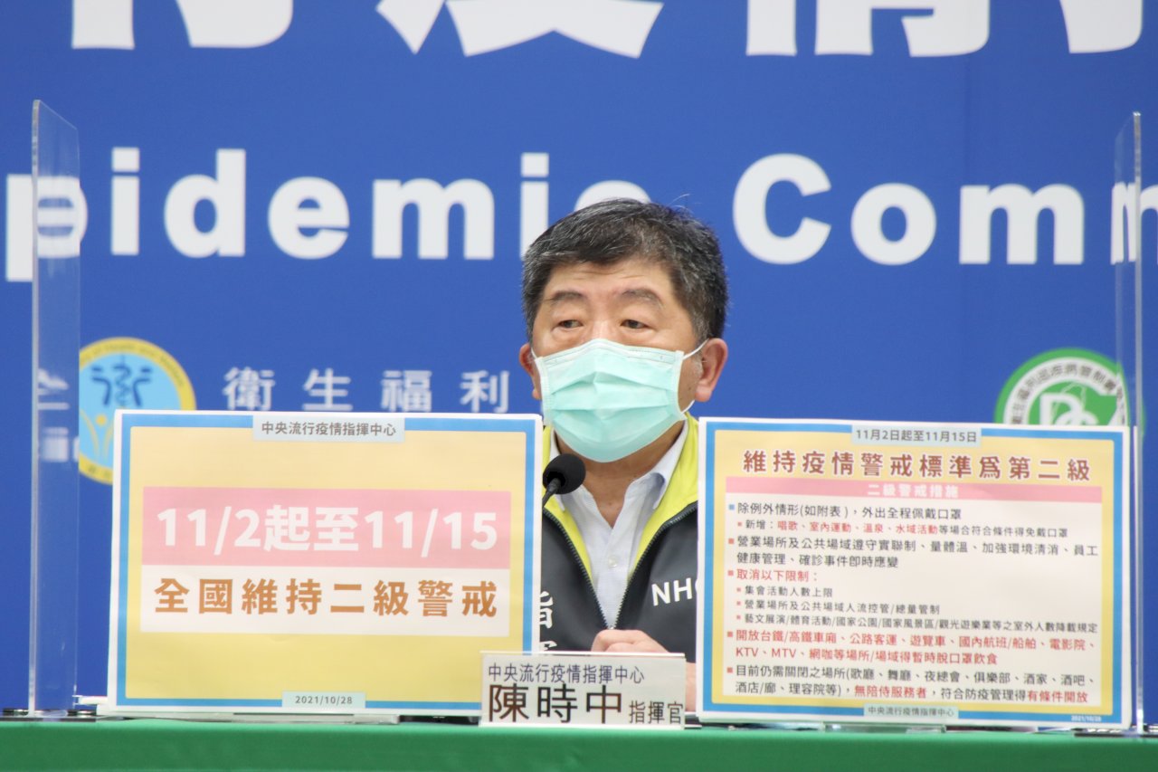 彭博10月防疫韌性台灣排名退步 陳時中：與我國國情不符