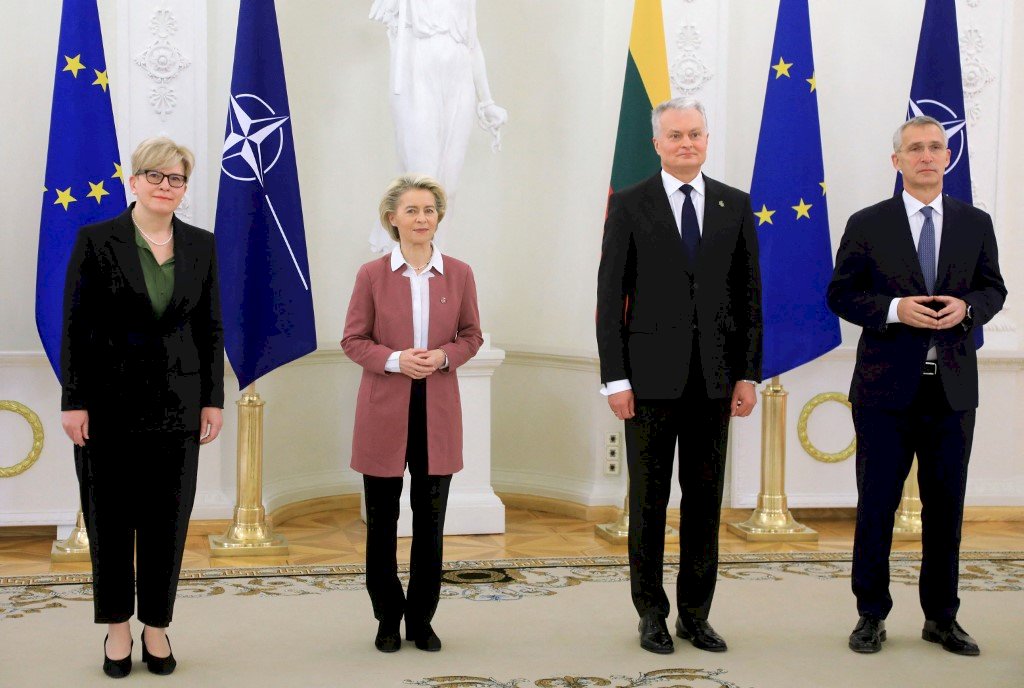 歐盟與北約訪立陶宛 誓言以行動應對混合威脅