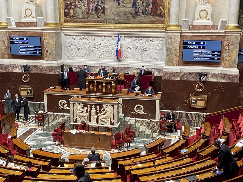 法國民議會壓倒性通過決議案 挺台參與國際組織