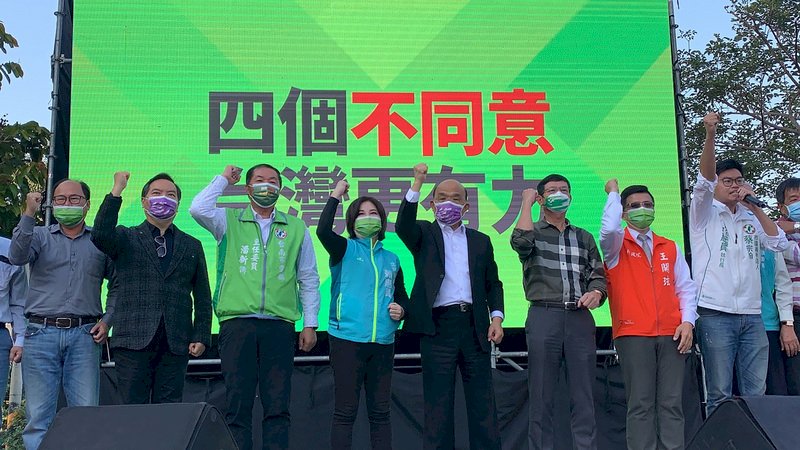 赴台南宣講公投  蘇貞昌：國民黨只會抱中國大腿