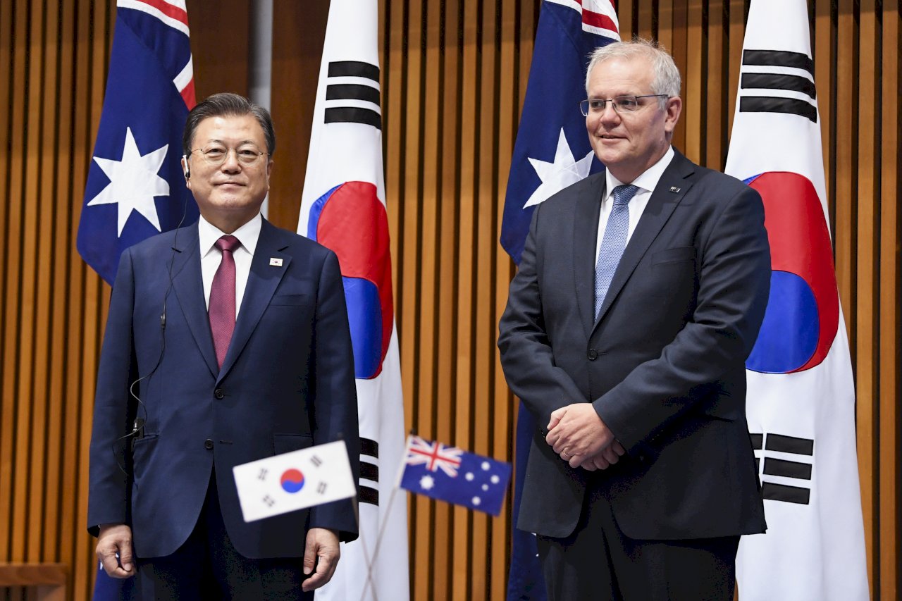 澳洲軍購 與南韓韓華簽署7.17億美元國防協議