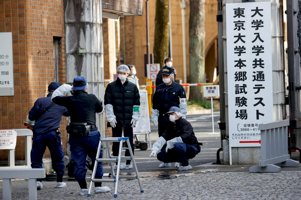 日本入學考驚傳持刀砍人 東大考區3人受傷