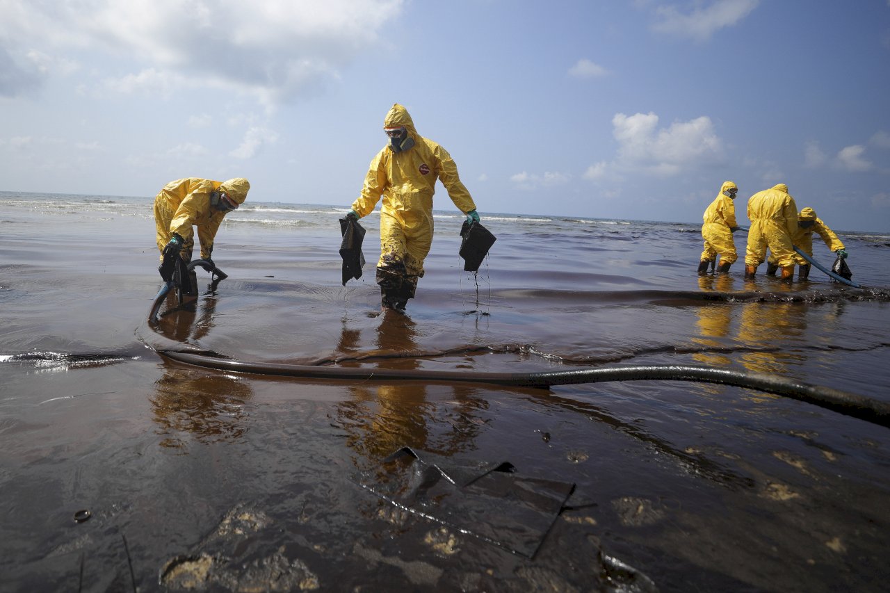 泰國東部水域漏油 恐危及珊瑚