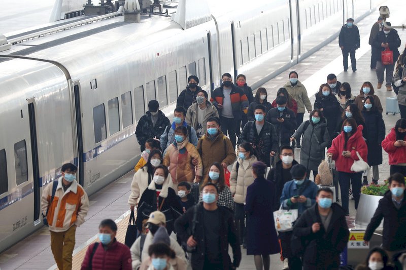 中國疫情透過火車傳播 近日波及3省10病例
