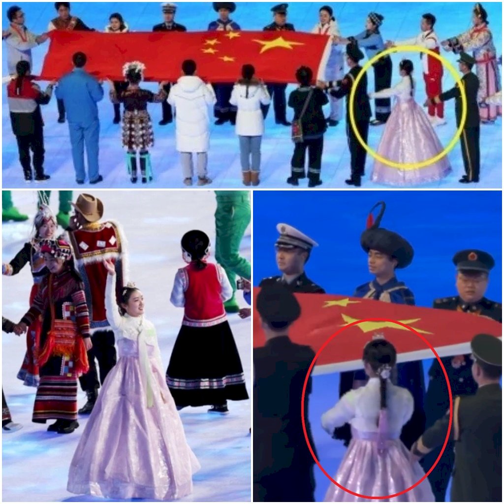 北京冬奧開幕式  朝鮮族穿韓服引起反彈