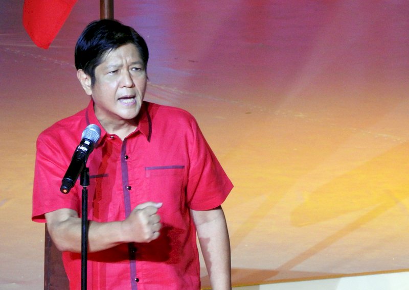 菲律賓總統大選逼近 小馬可仕民調支持率達6成