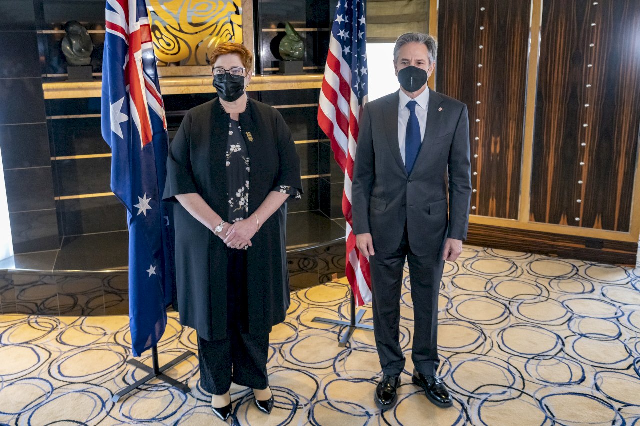 美澳外長會談 重申台海和平穩定重要性