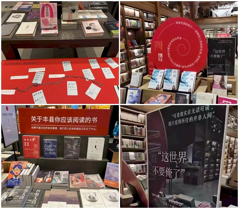 中國書店為「徐州八孩母親」設女權專櫃  傳被約談、下架