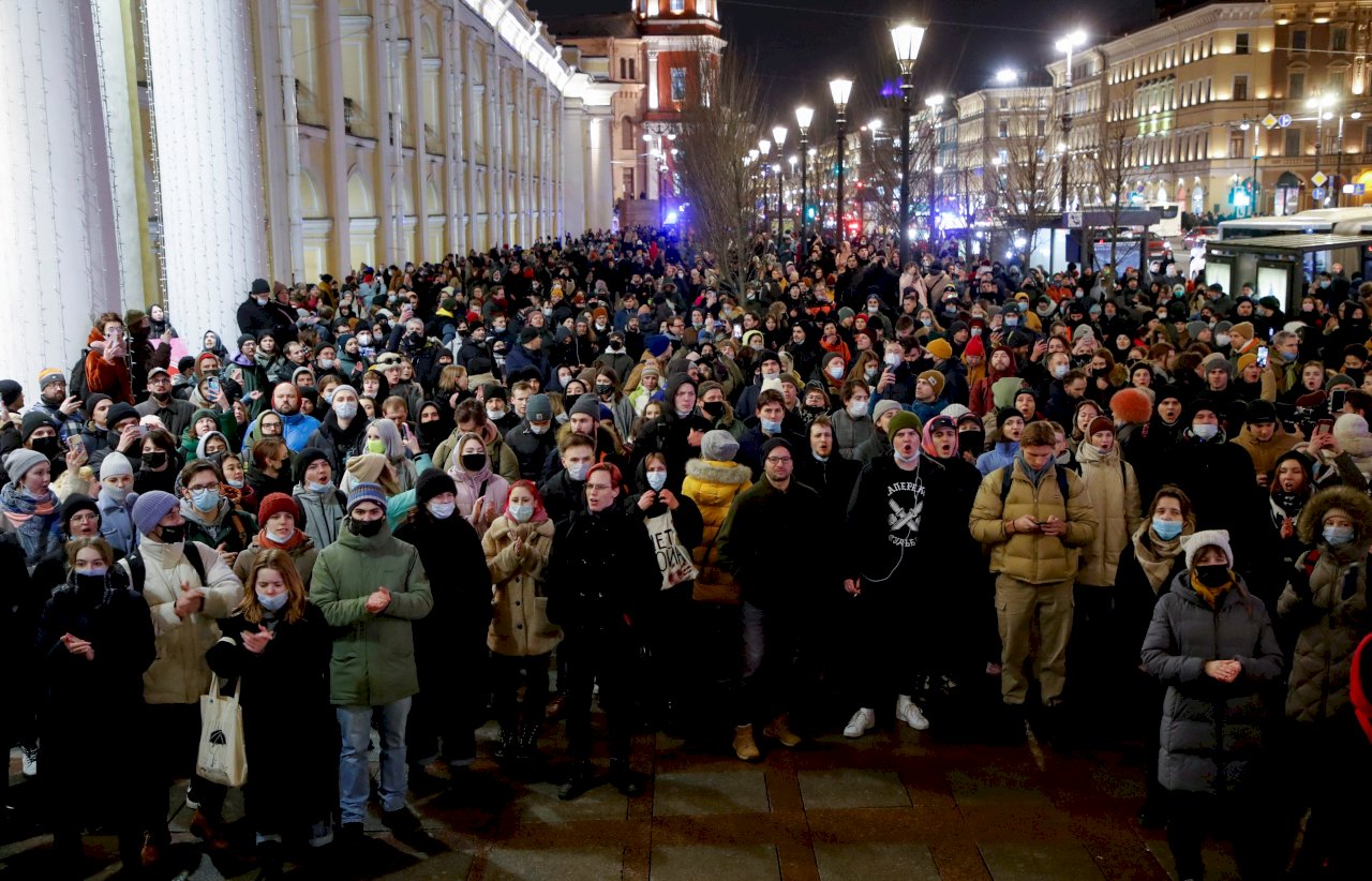 反對欺負「兄弟」！俄羅斯53城市爆發反戰示威 已逾1700人遭捕