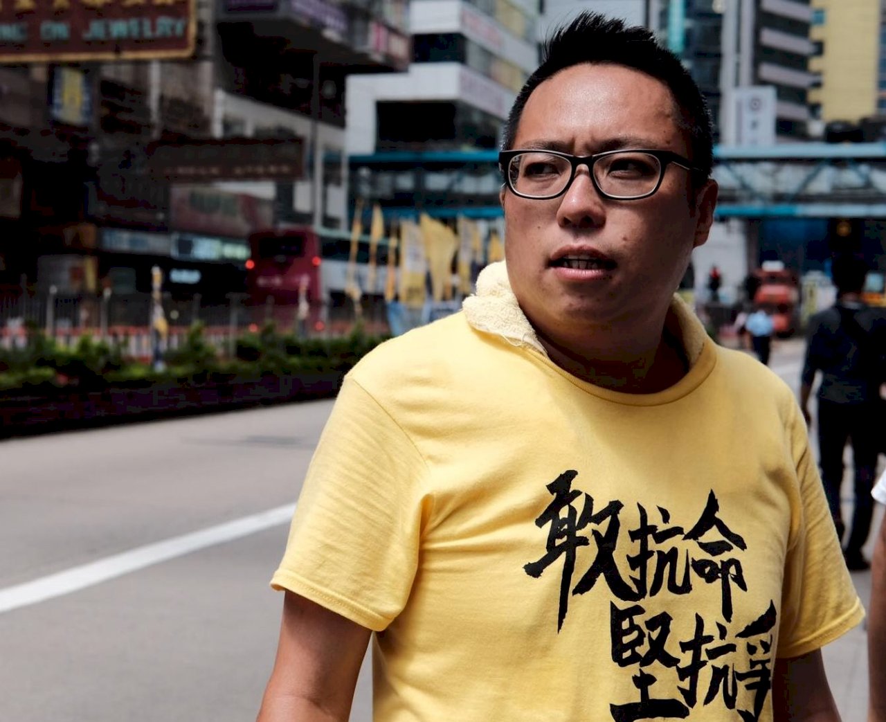 香港人民力量副主席譚得志 被以煽動罪判刑40個月
