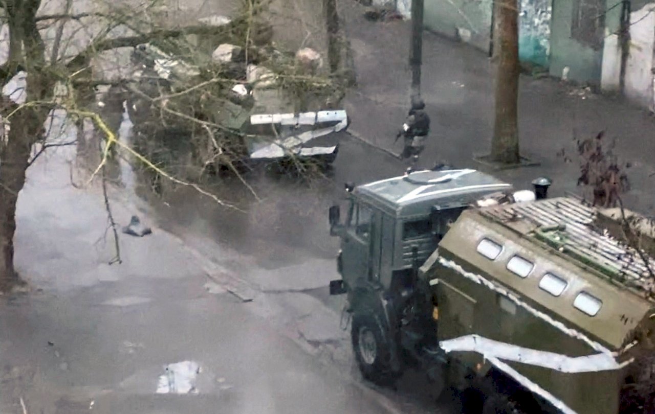 俄軍攻陷刻松市 烏克蘭控擬藉假公投設偽共和國