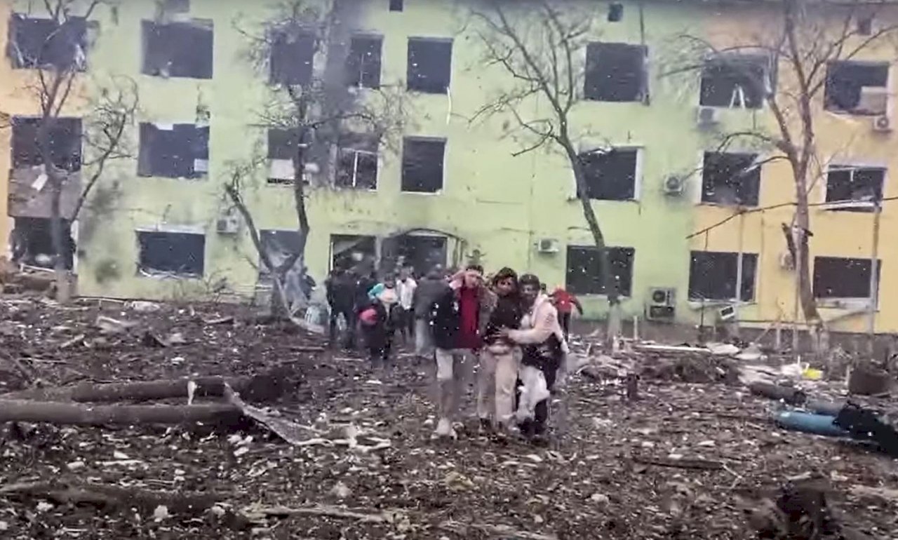 烏克蘭兒童醫院被轟炸 俄國外長：裡面沒有病人