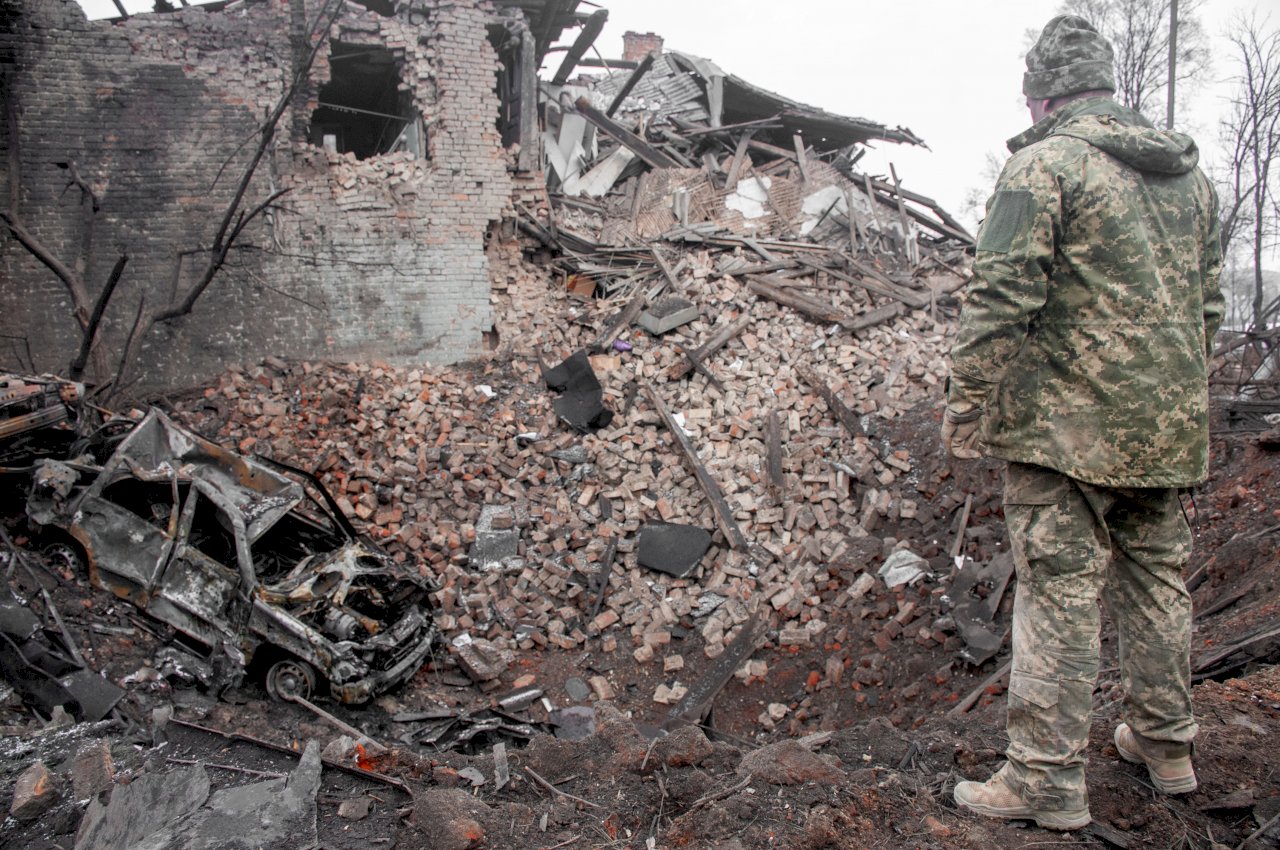 烏克蘭哈爾科夫遭俄軍致命砲轟 美國抨擊蒲亭「道德淪喪」