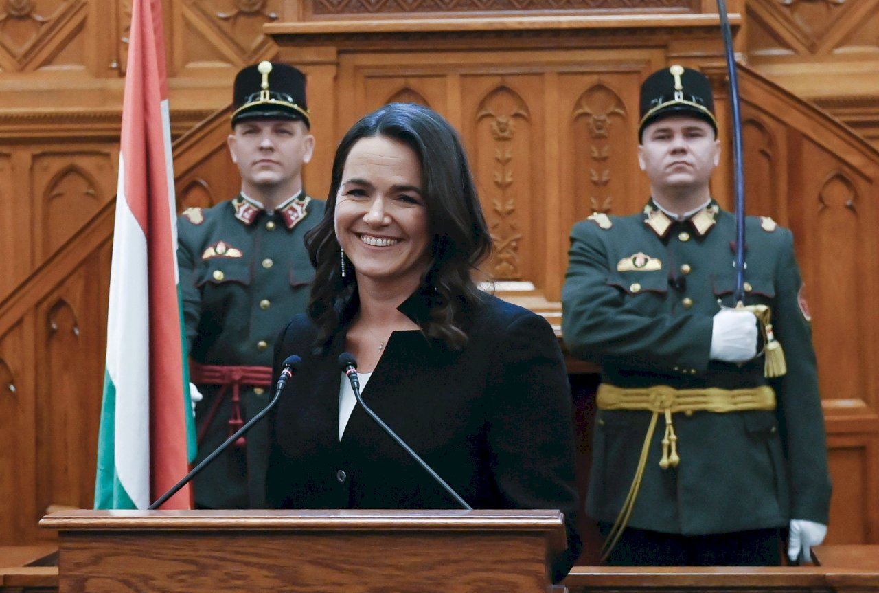 匈牙利國會選出史上首位女總統  也是史上最年輕