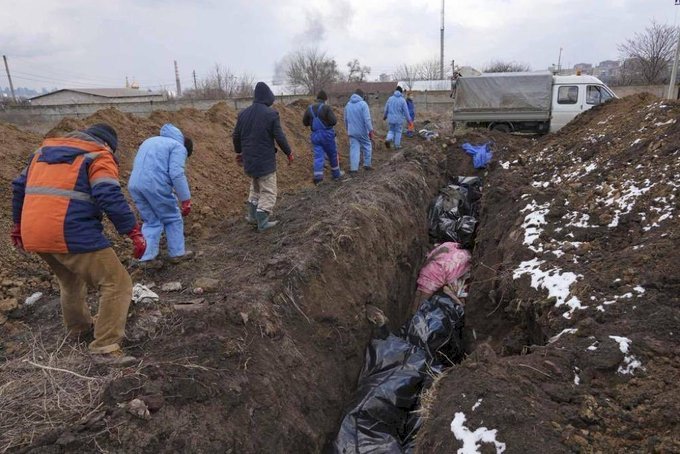 俄控制下烏克蘭地區 墳墓數量急遽增加