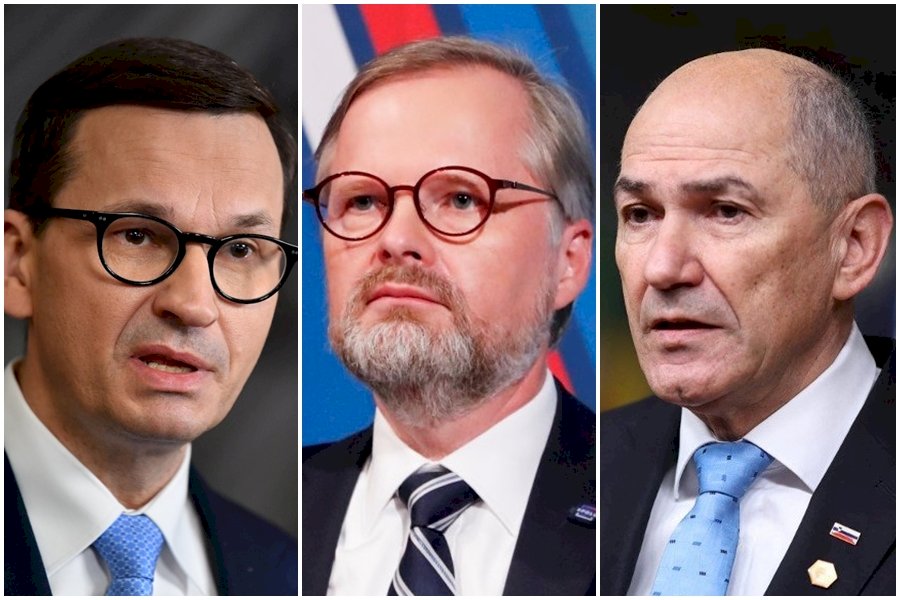 波蘭等3國總理訪基輔 展現歐盟支持烏克蘭主權和獨立