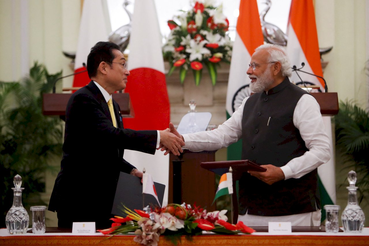 日本、印度領袖會面 共商應對烏克蘭危機