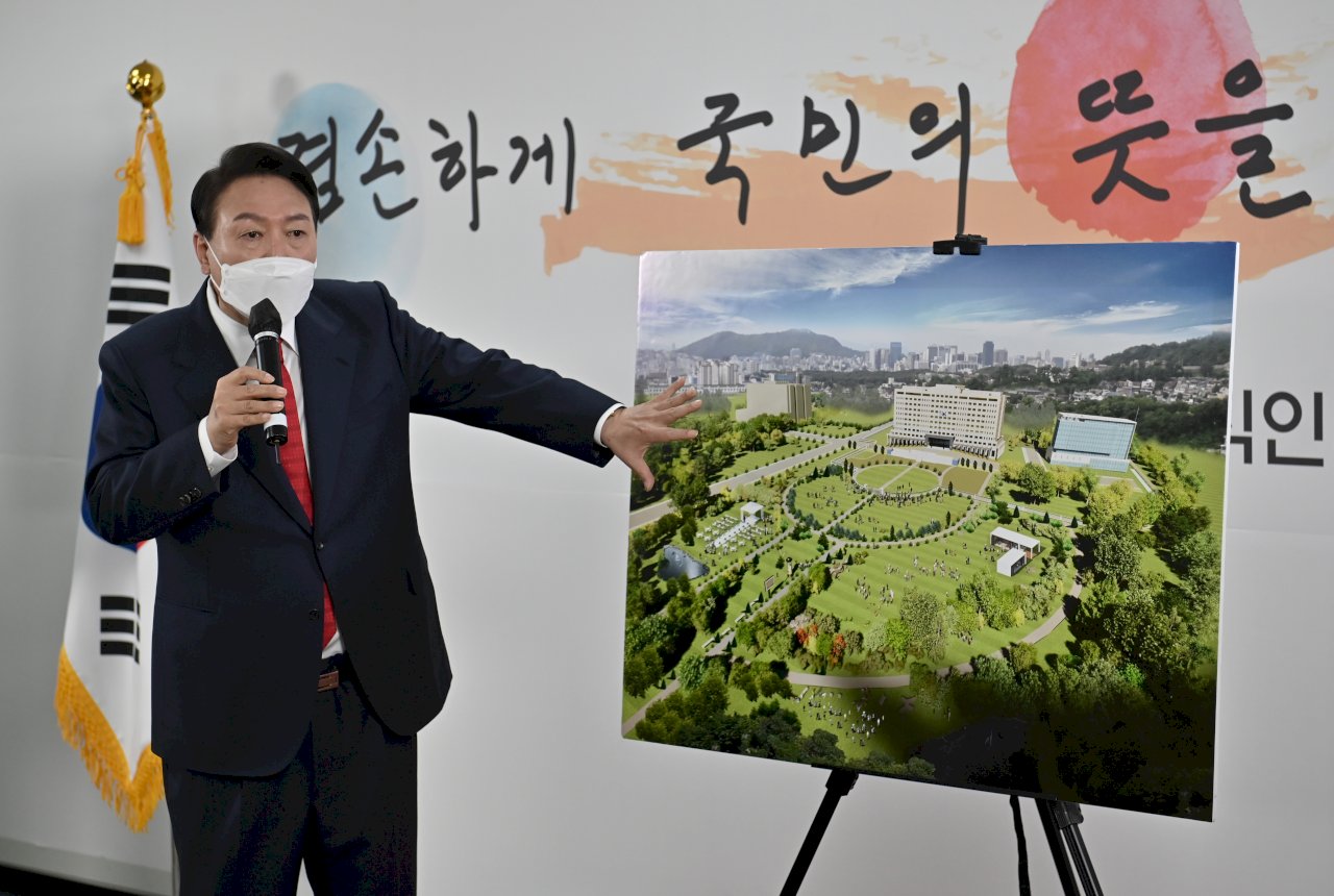 南韓準總統：總統辦公室將遷至國防部大樓 青瓦台對外開放