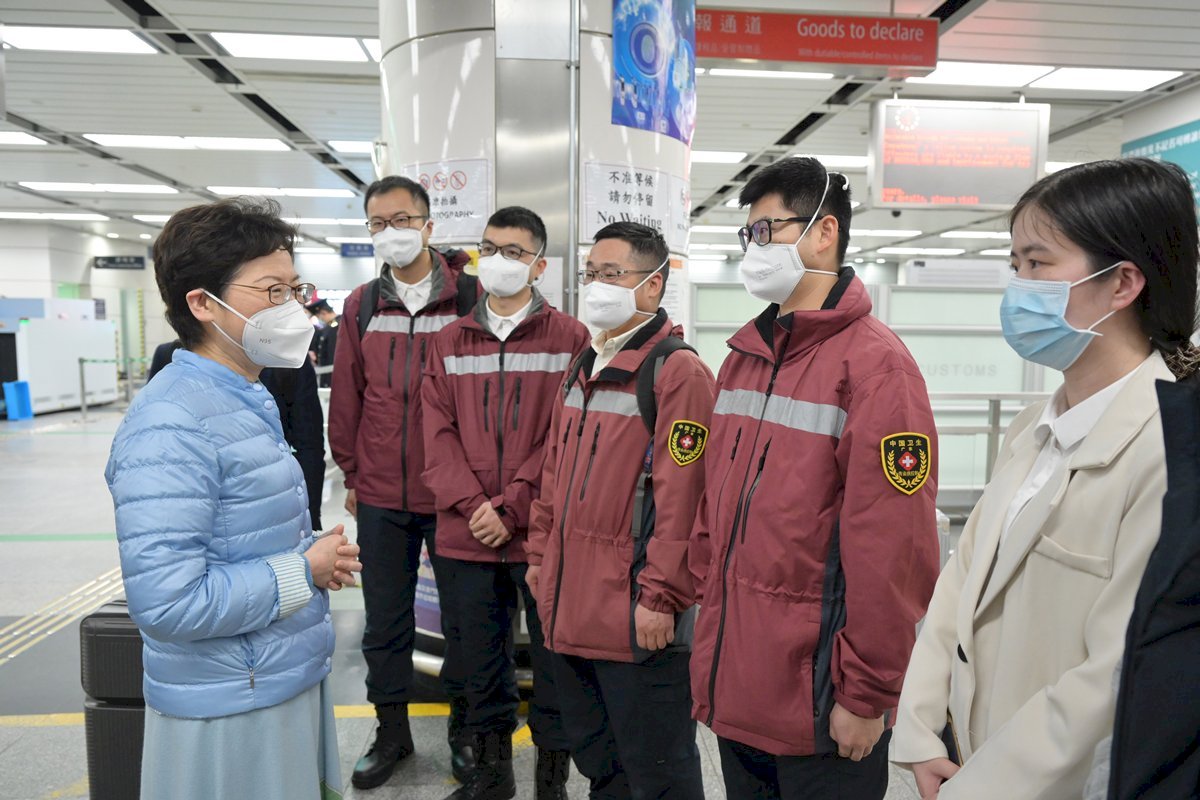 中國第2批中醫專家赴港支援抗疫
