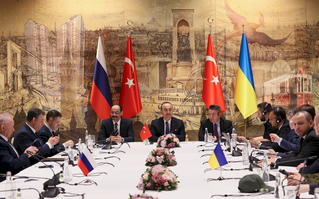 伊斯坦堡會談 烏克蘭提議以中立地位換取北約式安全保證