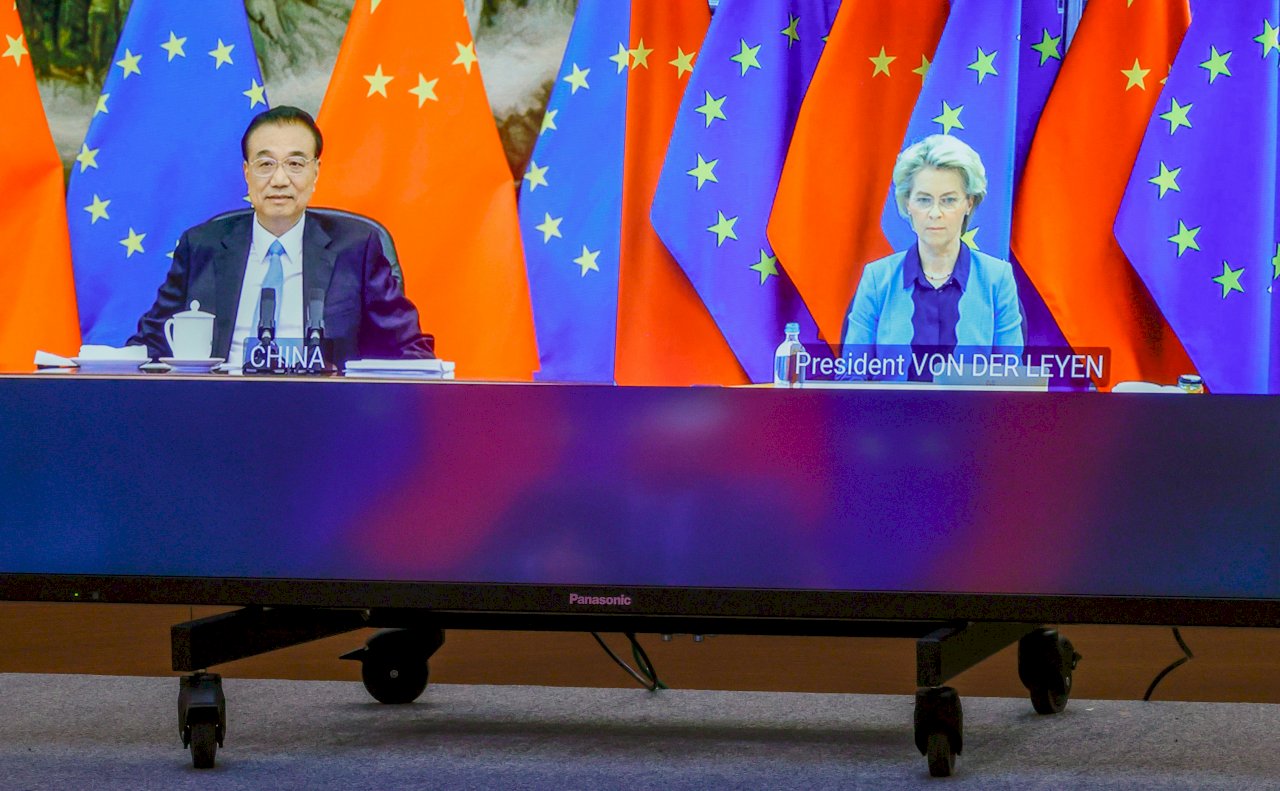歐中線上峰會開始 歐盟促北京勿提供俄協助