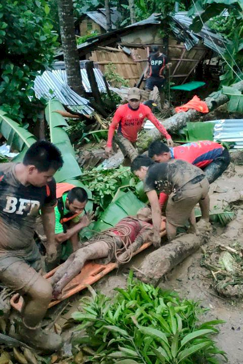 梅姬颱風侵襲菲律賓 至少28人喪生