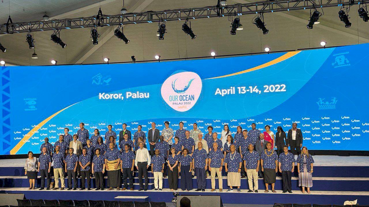 官方身分出席帛琉海洋大會 張子敬入座代表專區