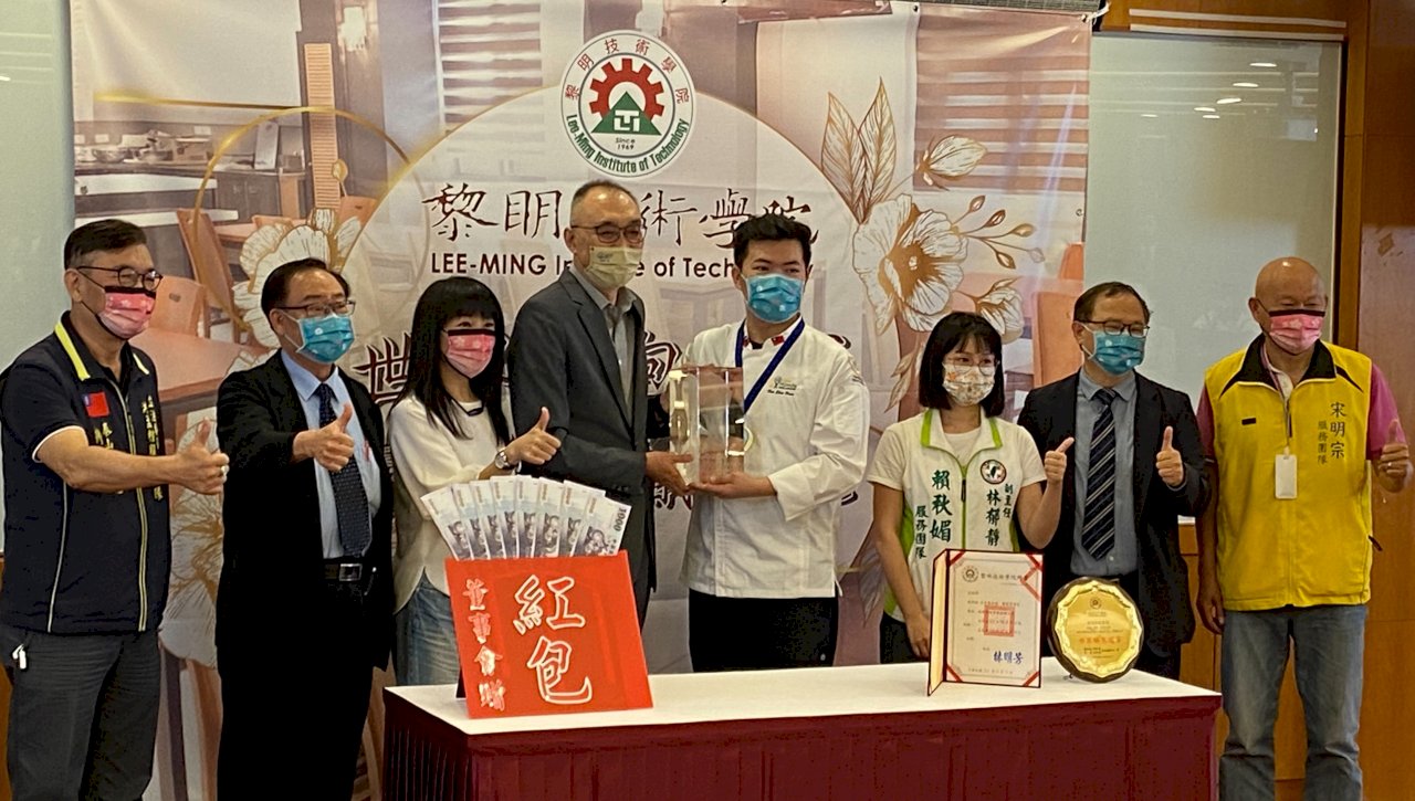 徐紹桓獲世界麵包賽冠軍 黎明學院發獎金升等再加薪