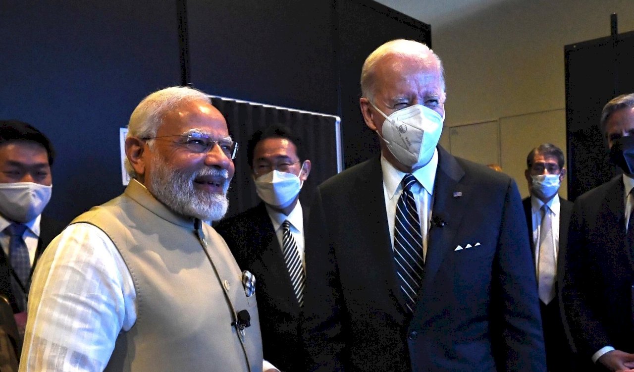 擱置歧見 拜登會印度總理將劍指中國