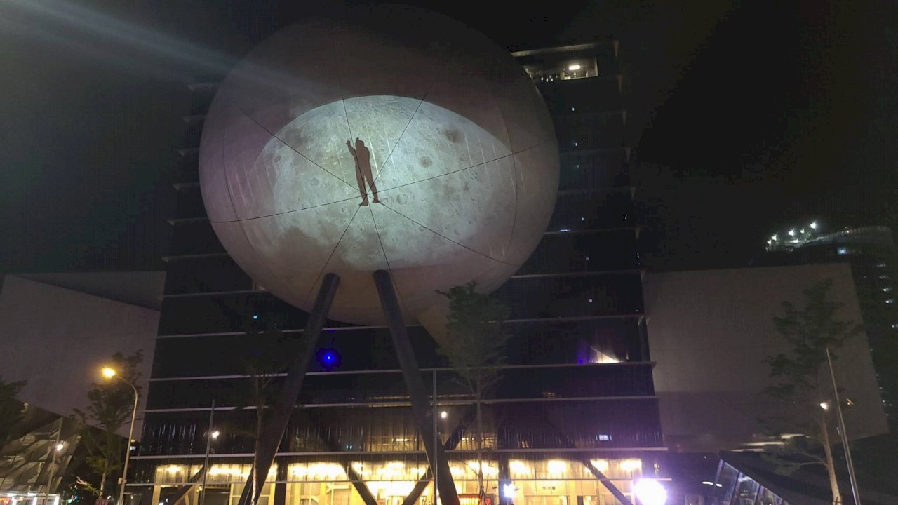 北藝中心啟動開幕投影倒數   視覺藝術家接力孵奇蛋