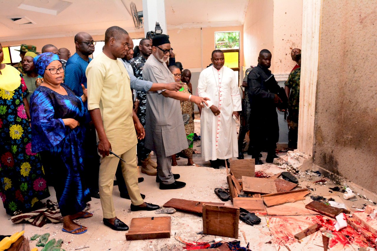 奈及利亞天主教堂遭攻擊 至少50信徒晨禱中喪命