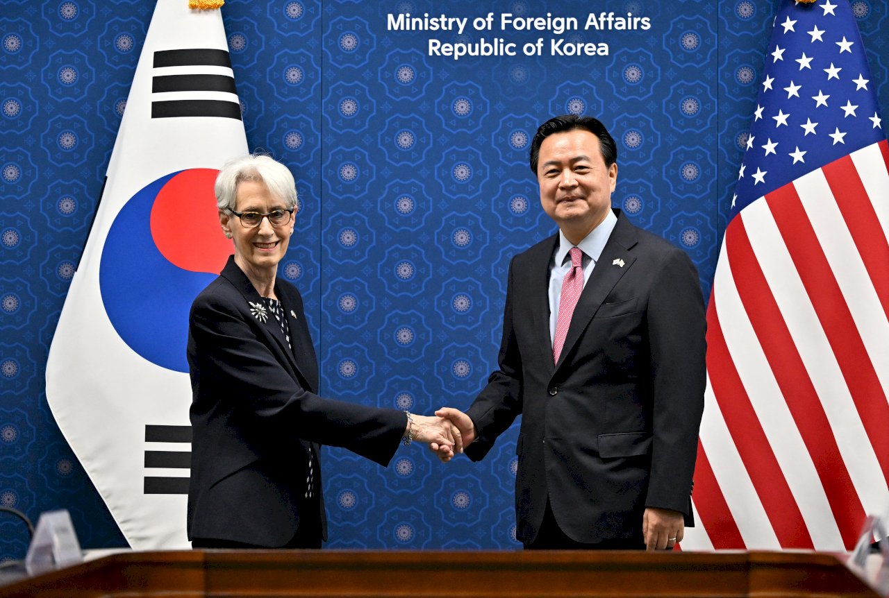 美韓副外長會談 重申維護台海和平穩定