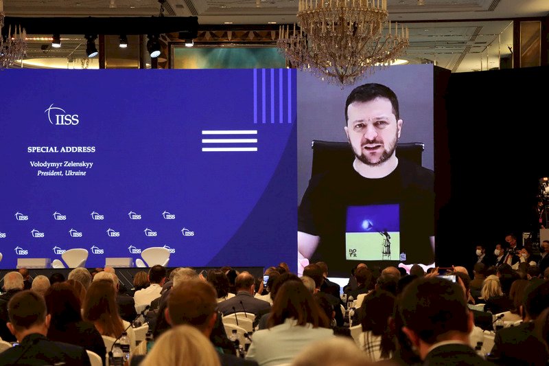 澤倫斯基香格里拉演講 華郵：烏克蘭迄今最挺台言論