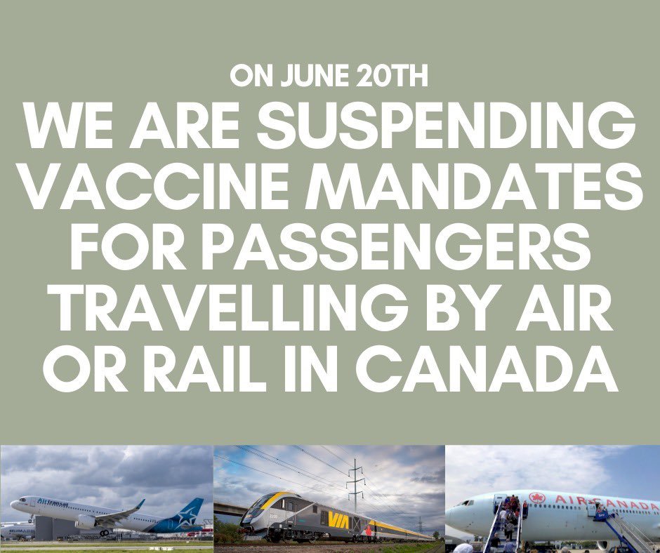 加拿大解除接種令 不再要求國內與出境旅客打疫苗